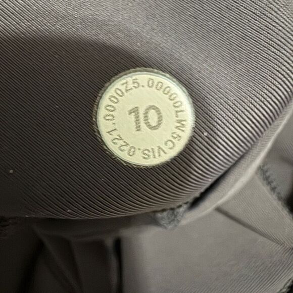 Lululemon Power Thru High Rise Tight 25" Black size 10 - Picture 8 of 8